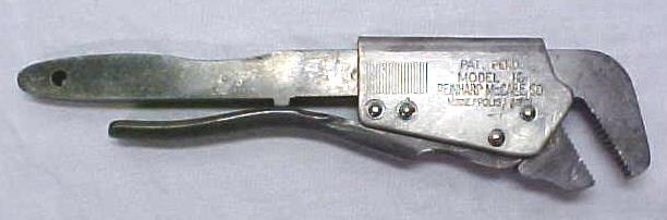 Reinhart McCabe Co. Lever Wrench Vice Grip Style