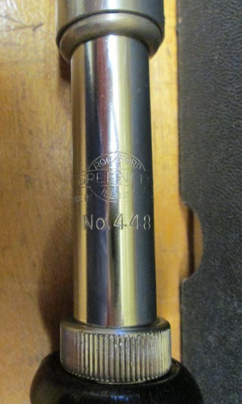 Greenlee Spiral Ratchet Screwdriver No. 448 & Box