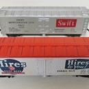 Train Cars HO Scale Swift & Hires Root Beer Box Cars