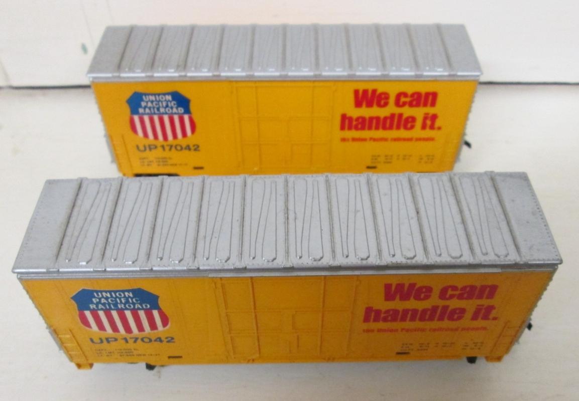 Train Cars HO Scale Union Pacific Railroad Box Car