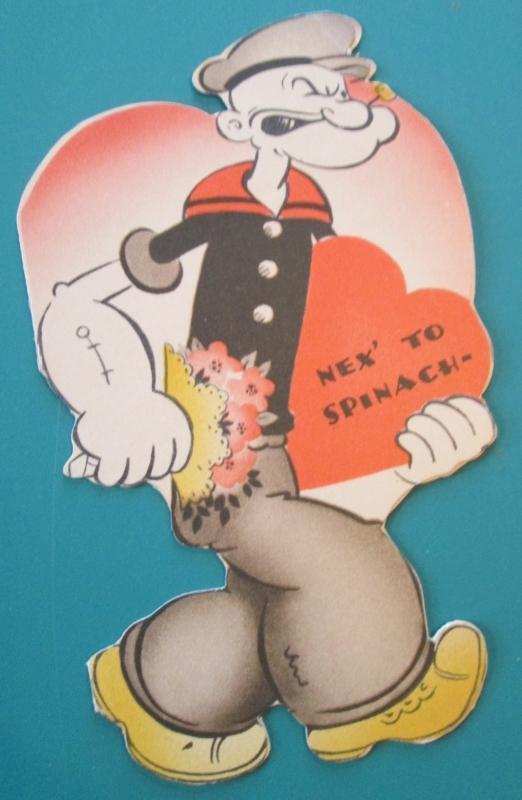 Popeye Valentines Card 1929 Hallmark USA
