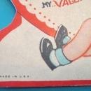 Katzenjammer Kids Valentines Card 1930's Mechanical