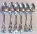 Orange Blossom Teaspoons Rogers Silverplate 1910 6PC