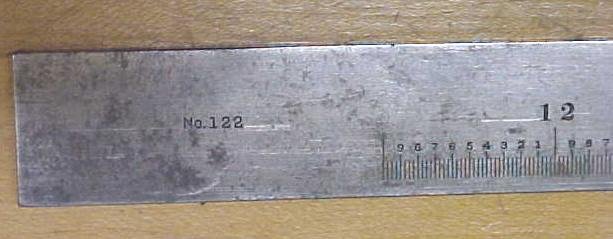 Starrett No. 122 Vernier Calipers 12