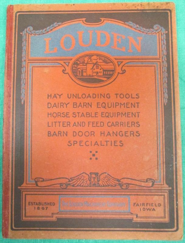 Louden Dairy Barn Door Stable Catalog 1919