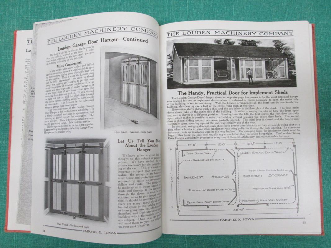 Louden Dairy Barn Door Stable Catalog 1919