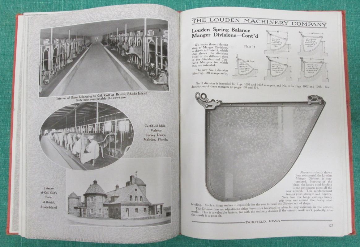 Louden Dairy Barn Door Stable Catalog 1919
