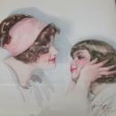 Harrison Fisher Print All Mine Framed