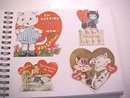 Valentines Card Collection 1940-50's 94 Pc + Decorated Album