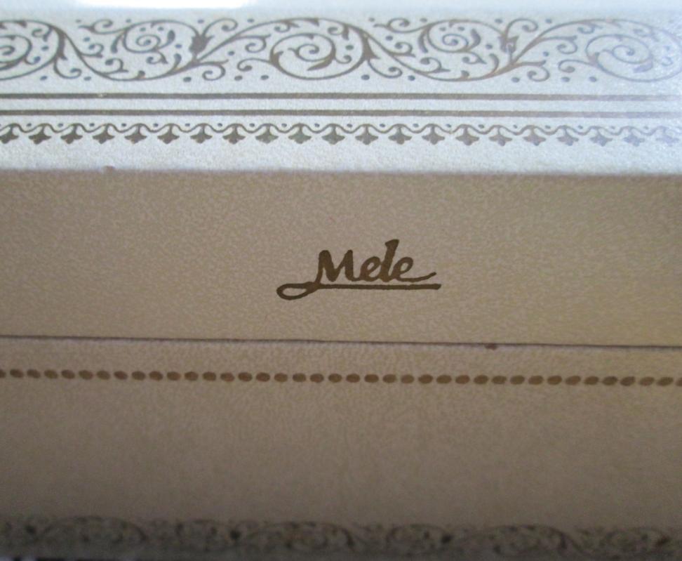 Mele Jewelry Box Leatherette Wooden