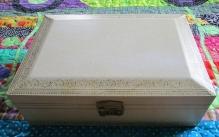 Mele Jewelry Box Leatherette Wooden