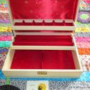 Mele Jewelry Box Leatherette Wooden Key