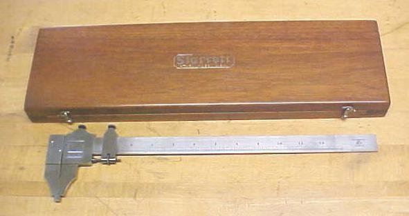 Starrett No. 122 Vernier Calipers w/Box 12 Inch Capacity
