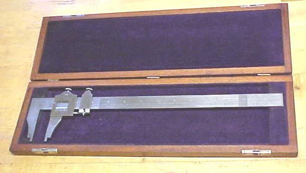 Brown & Sharpe No. 570 Vernier Calipers w/Box 12 Inch Capacity
