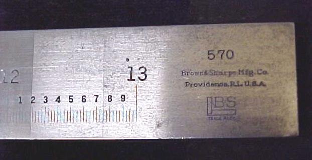 Brown & Sharpe No. 570 Vernier Calipers w/Box 12 Inch Capacity