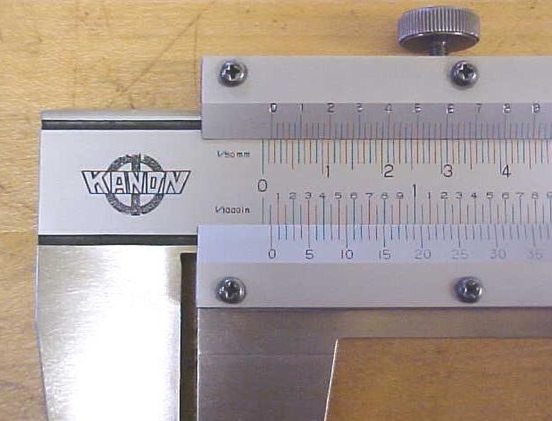 Kanon Vernier Calipers 18 Inch Capacity Stainless Steel