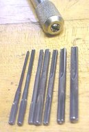 Goodell-Pratt Yankee Style Spiral Push Drill w/7 Bits