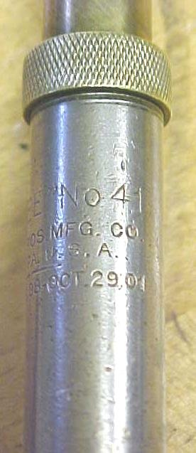North Bros. No. 41 Yankee Push Drill w/6 Drill Bits 1901