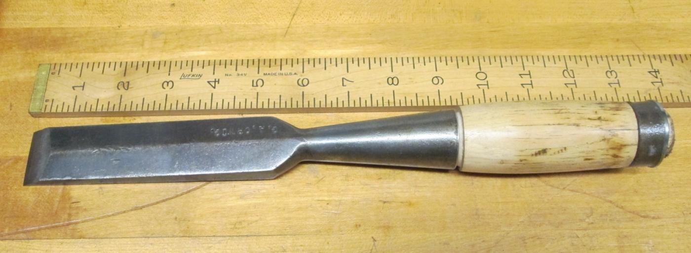 Douglass Socket Framing Chisel 1.25 inch Bevel Back
