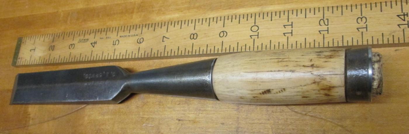 Douglass Socket Framing Chisel 1.25 inch Bevel Back