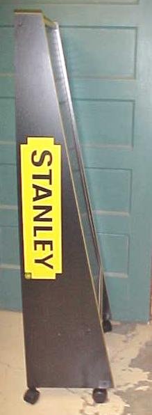 Stanley Free Standing Store Display w/Casters New