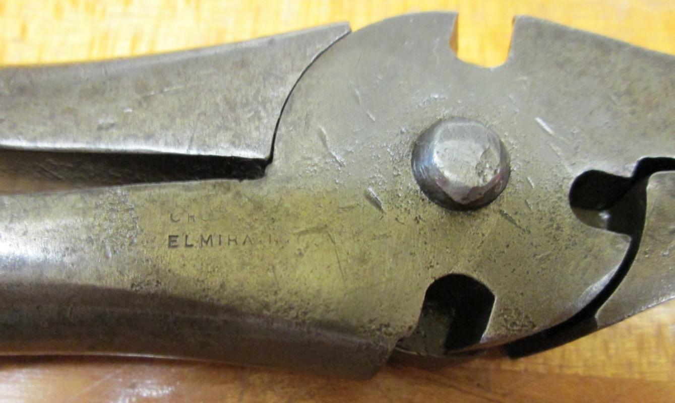 Cronk Pliers Wire Cutters Antique 10 inch