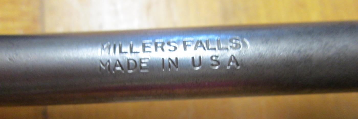 Millers Falls No. 732-10 Ratchet Brace
