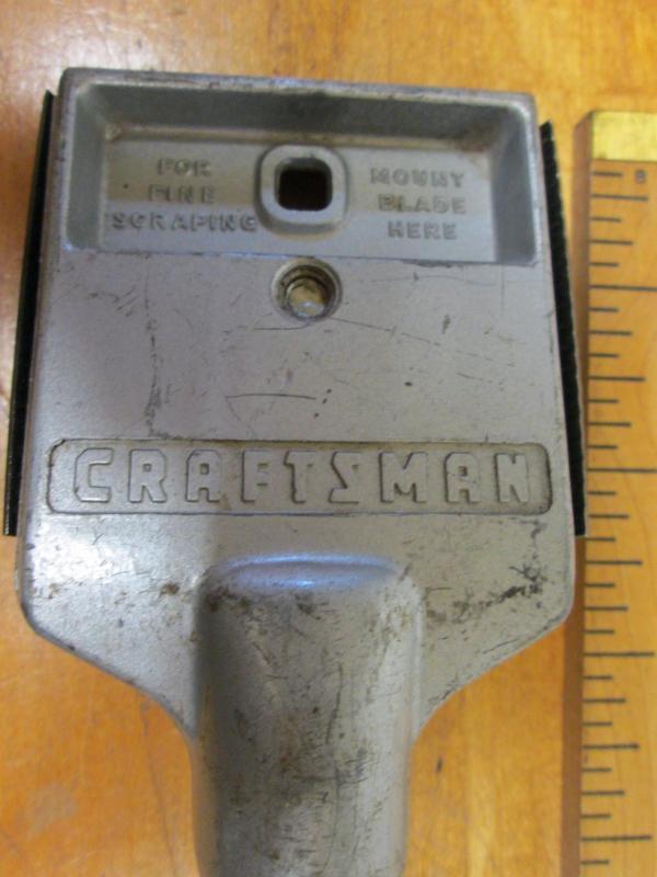 Craftsman Hook Scraper Vintage Double Blade