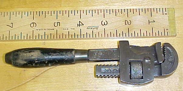 Oswego Ontario 8 inch Adjustable Pipe Wrench