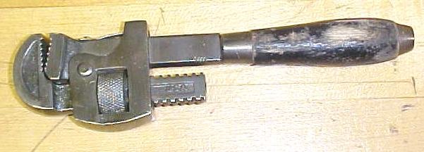 Oswego Ontario 8 inch Adjustable Pipe Wrench