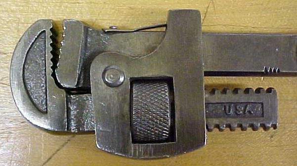 Oswego Ontario 8 inch Adjustable Pipe Wrench
