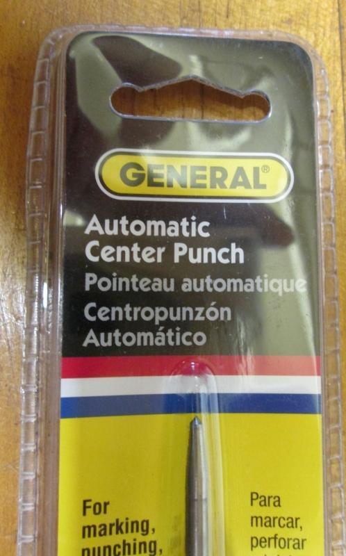 Automatic Center Punch General No. 70079 Aluminum