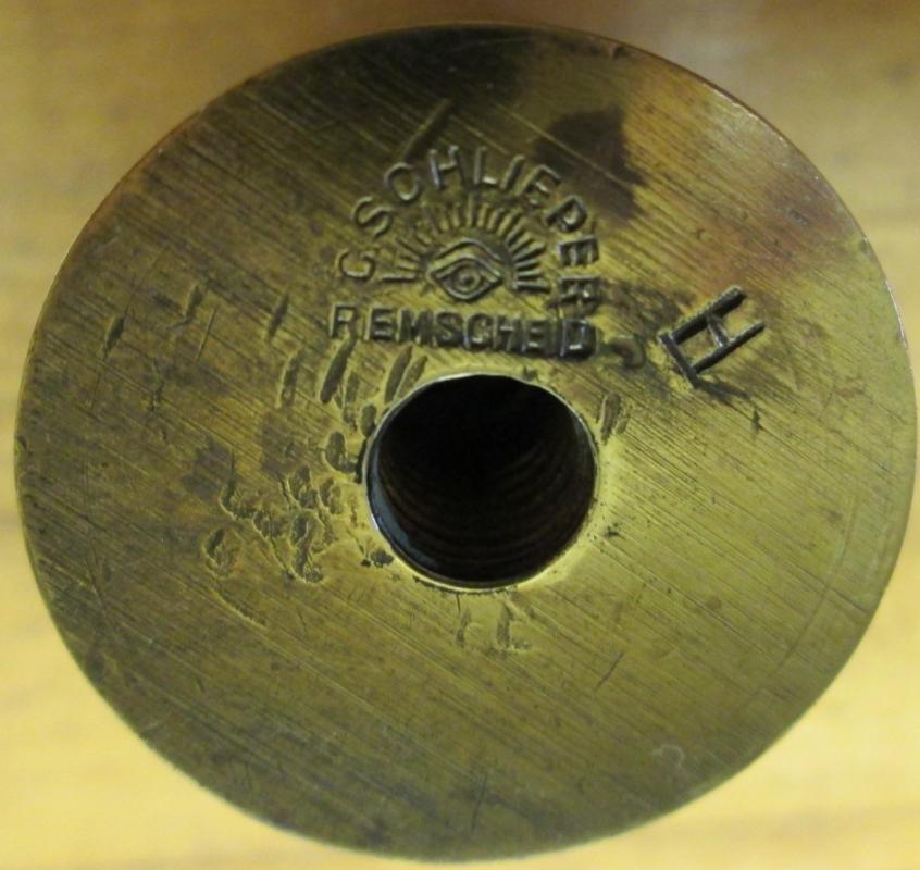C Schlieper Scale Weight Brass 2 ons