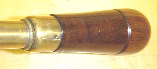 Millers Falls Yankee Push Drill w/8 drill bits Rosewood!
