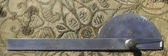 Starrett No. 19 Steel Protractor