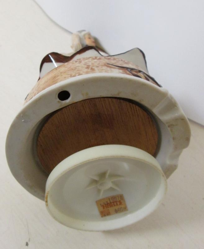 Porcelien Music Box Lady w/ Long Dress