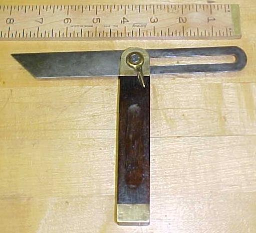Sliding T Bevel Gauge 10 Inch Star Tool Co. Antique