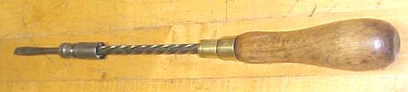 Goodell Bros. Spiral Screwdriver Ca. 1890's