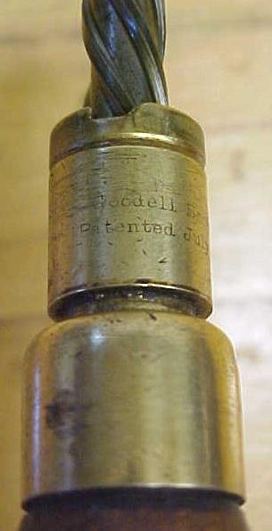 Goodell Bros. Spiral Screwdriver Ca. 1890's