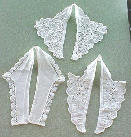 Vintage Lace Collars 3PC Ladies