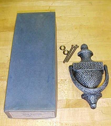 Antique Hammered Door Knocker (2) in Original Box