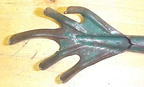 Antique Garden Hand Tool Fork Claw Cultivator