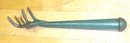 Antique Garden Hand Tool Fork Claw Cultivator