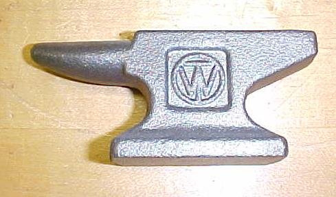 T & W Forge Cast Anvil Mini Advertising