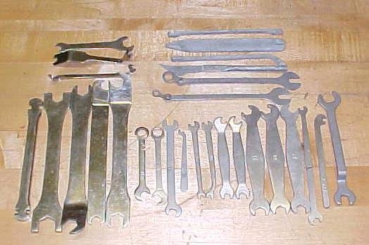 Office Machine Wrenches Large Group Vintage