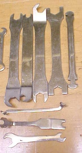 Office Machine Wrenches Large Group Vintage