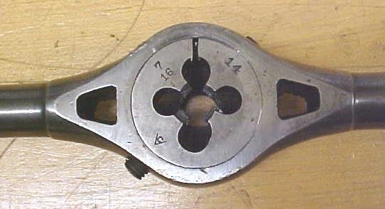 J.M. Carpenter 7/16-14 Die Threading Wrench No. 22