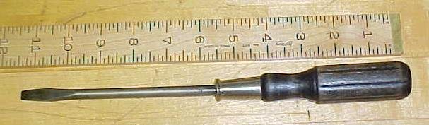 Peck Stow & Wilcox Carpenter Screwdriver P.S. & W. Co.