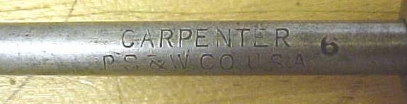 Peck Stow & Wilcox Carpenter Screwdriver P.S. & W. Co.
