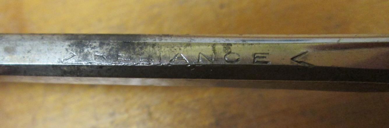 Reliance Socket Beveled Chisel 1/4 inch Youngstown Ohio